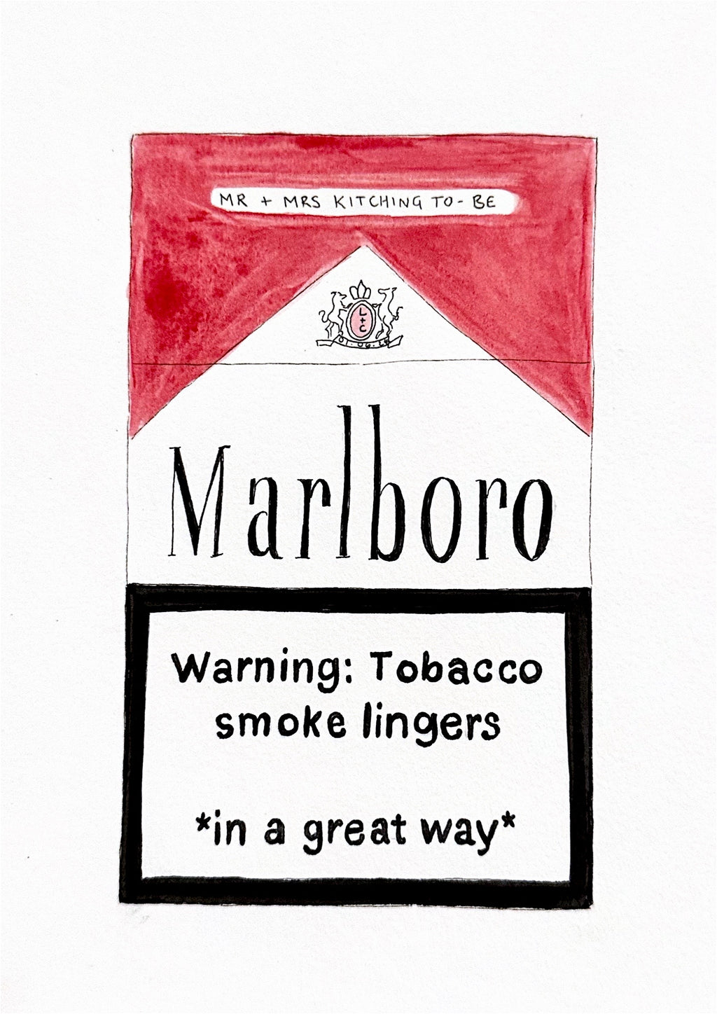 Bespoke Cigarette Pack