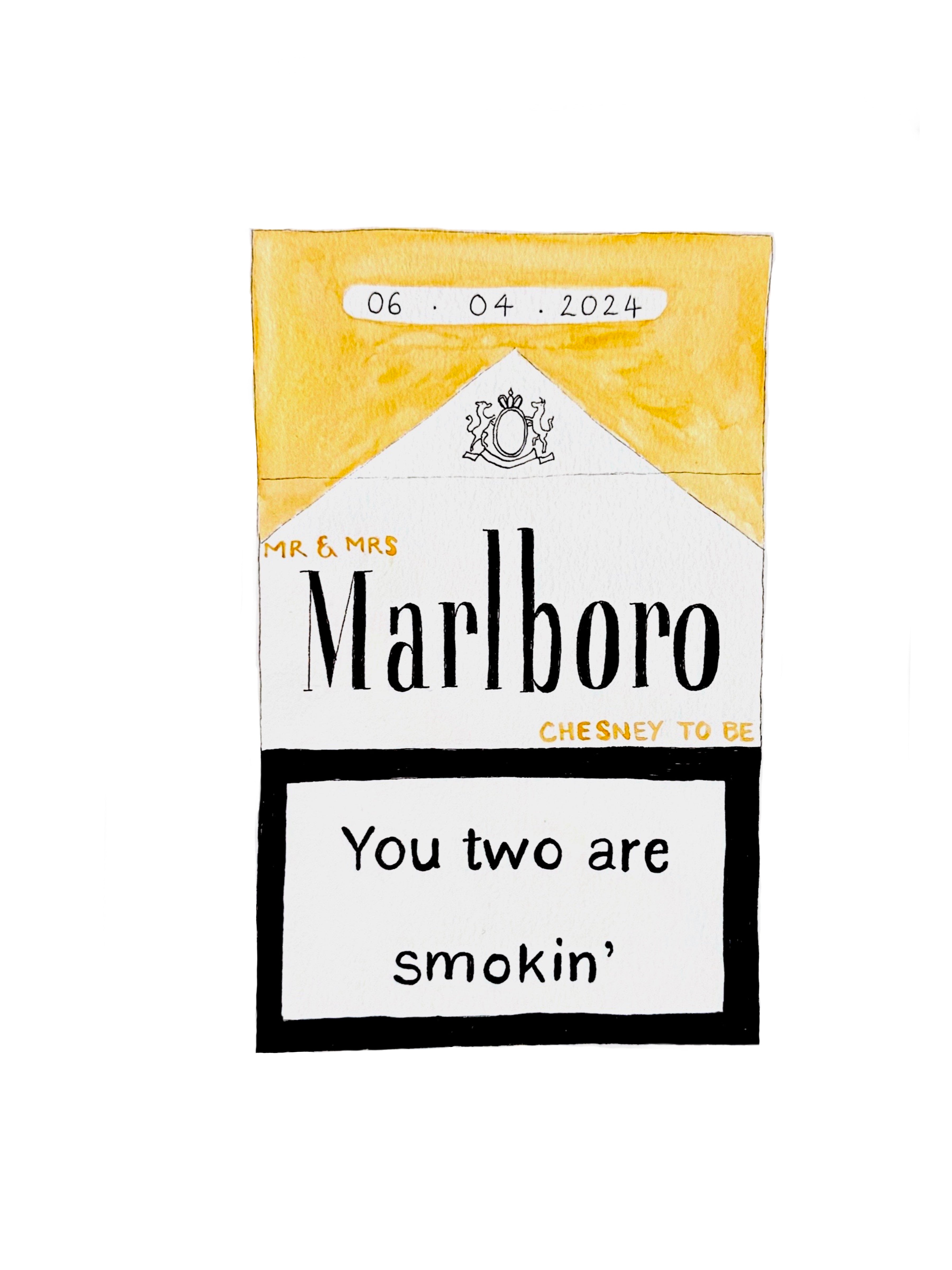 Bespoke Cigarette Pack